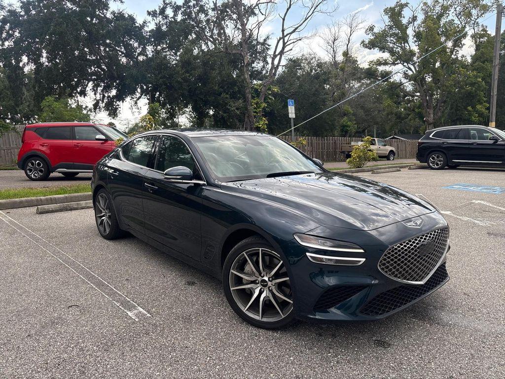 used 2024 Genesis G70 car, priced at $27,999