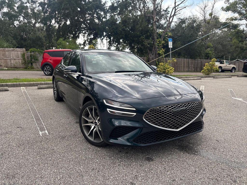 used 2024 Genesis G70 car, priced at $27,999