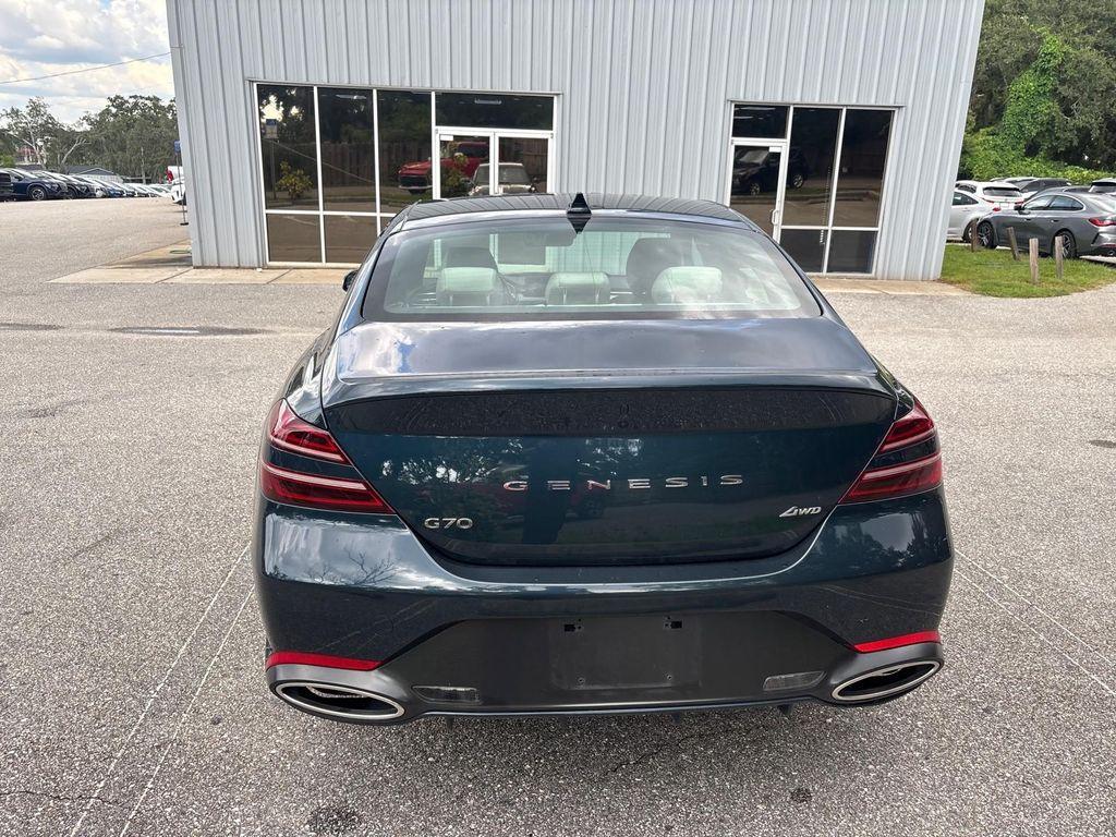 used 2024 Genesis G70 car, priced at $27,999