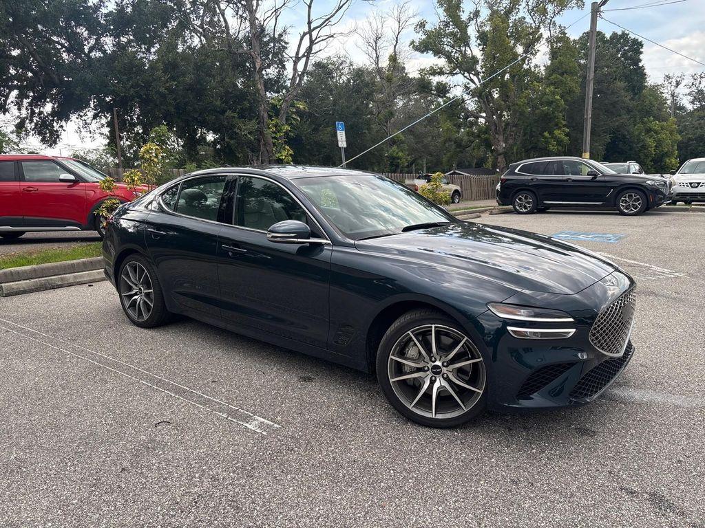 used 2024 Genesis G70 car, priced at $27,999