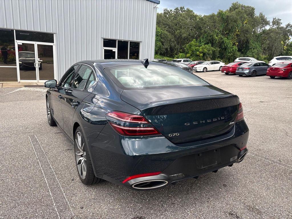 used 2024 Genesis G70 car, priced at $27,999