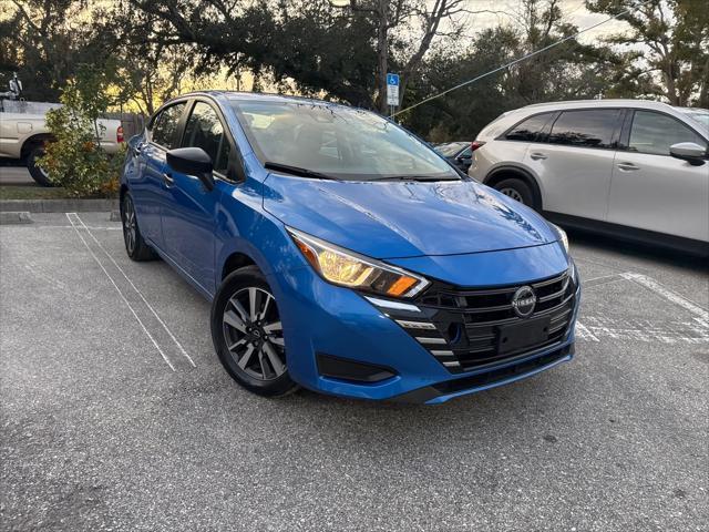 used 2024 Nissan Versa car, priced at $14,994