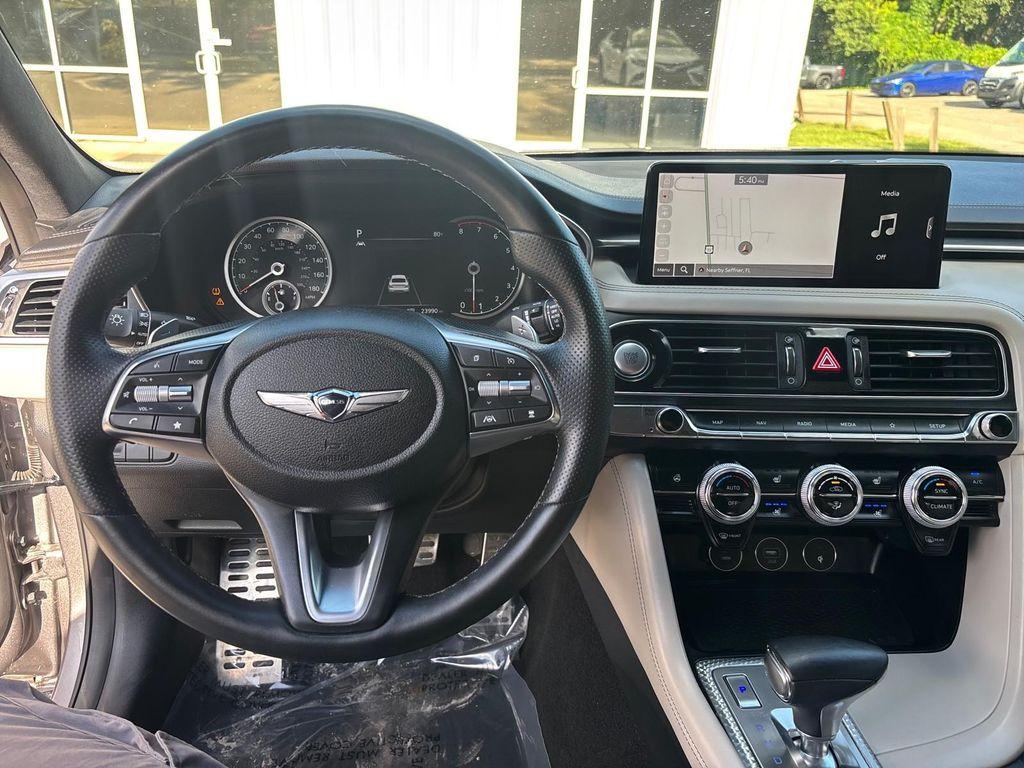 used 2022 Genesis G70 car, priced at $30,599