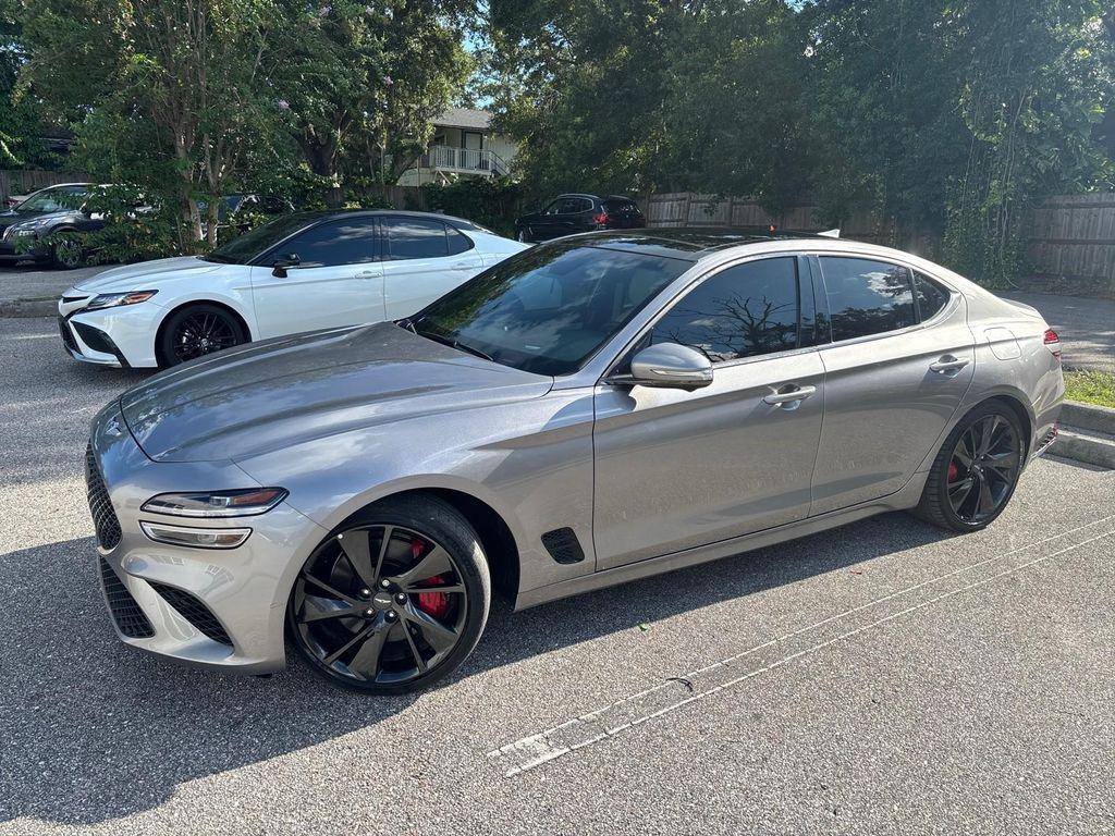 used 2022 Genesis G70 car, priced at $30,599