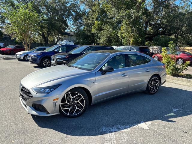 used 2022 Hyundai Sonata car, priced at $22,484