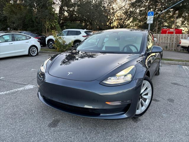 used 2022 Tesla Model 3 car, priced at $26,484