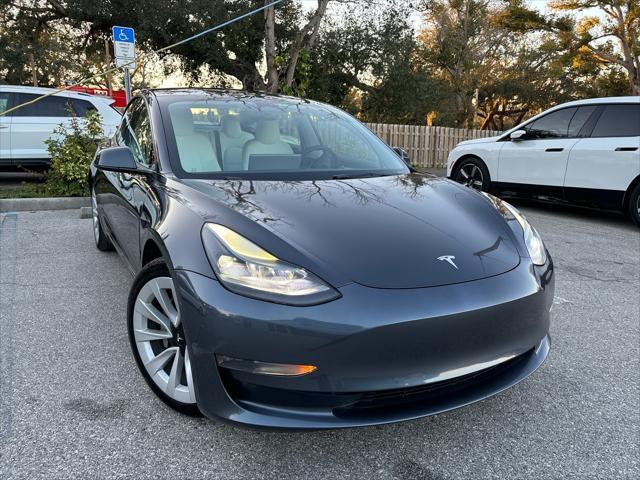 used 2022 Tesla Model 3 car, priced at $26,484