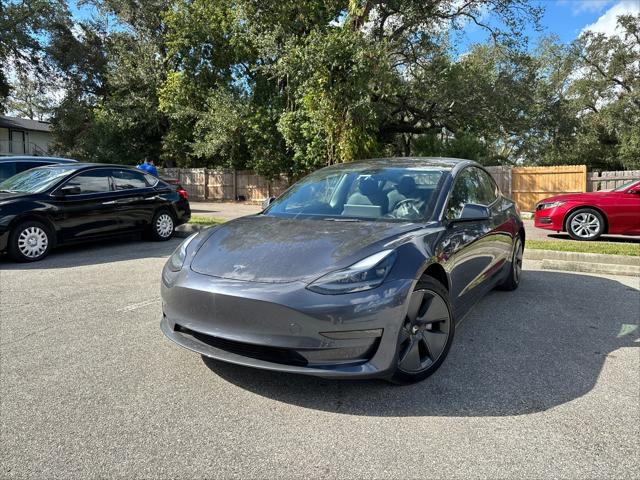 used 2022 Tesla Model 3 car, priced at $27,484