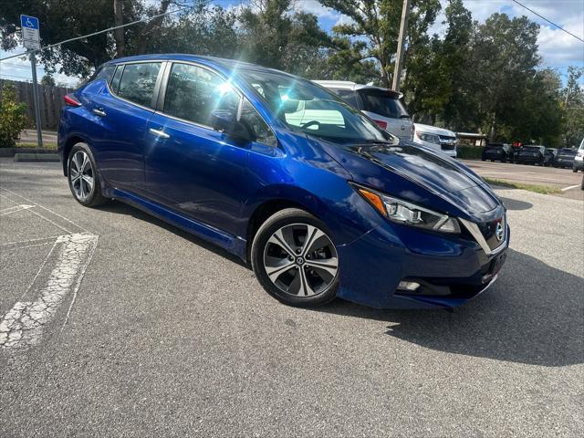 used 2021 Nissan Leaf car, priced at $14,994