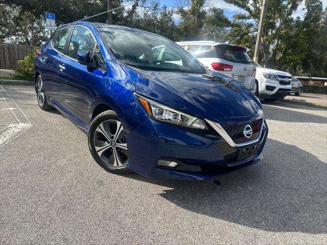 used 2021 Nissan Leaf car, priced at $14,994