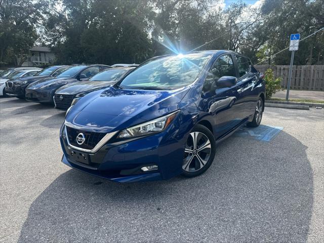 used 2021 Nissan Leaf car, priced at $14,994