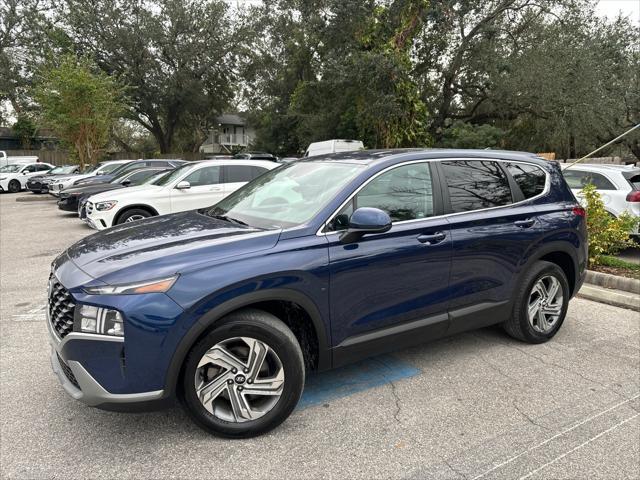 used 2021 Hyundai Santa Fe car, priced at $18,484