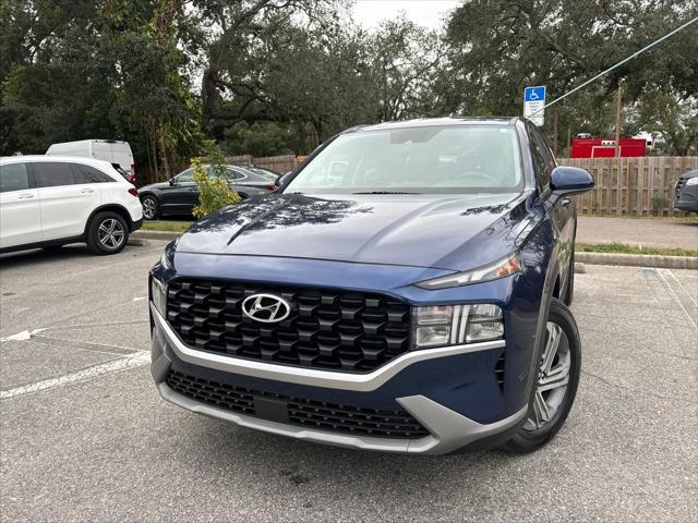 used 2021 Hyundai Santa Fe car, priced at $18,484