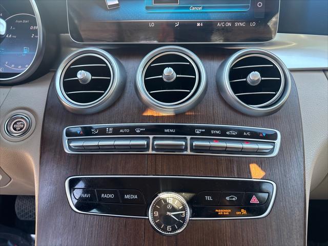 used 2021 Mercedes-Benz C-Class car, priced at $23,994