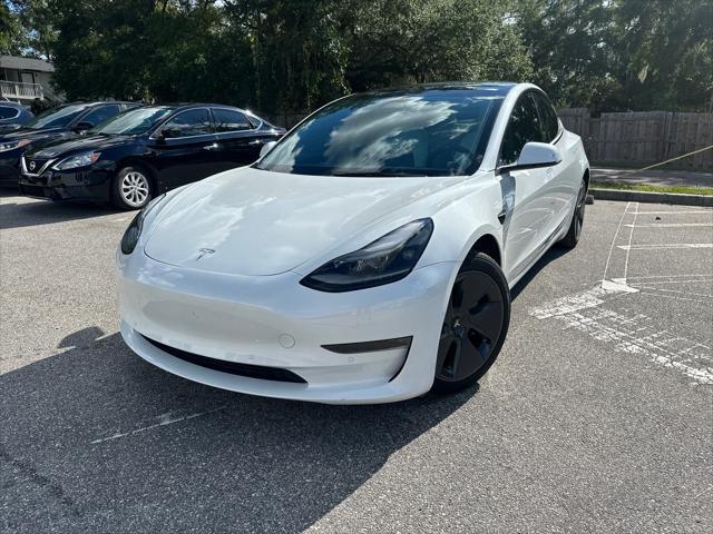 used 2022 Tesla Model 3 car, priced at $32,994