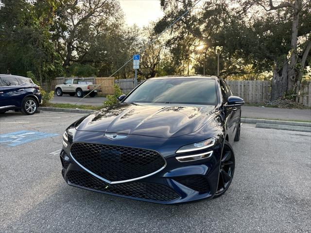 used 2022 Genesis G70 car, priced at $29,994