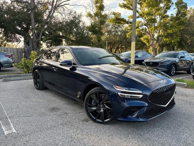 used 2022 Genesis G70 car, priced at $29,994