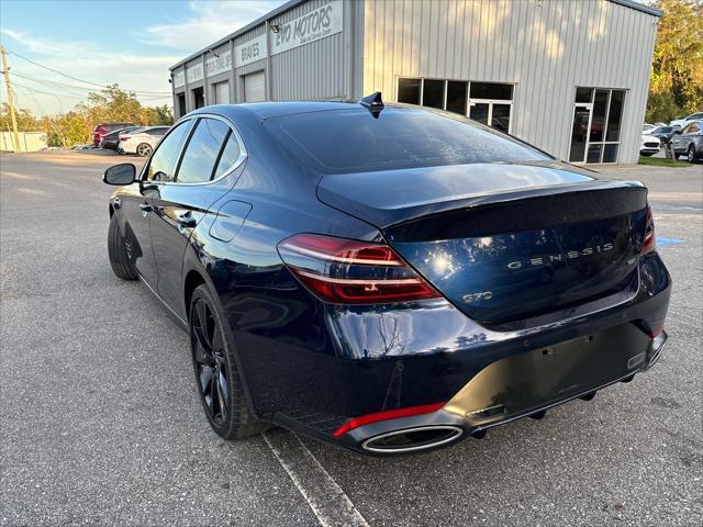 used 2022 Genesis G70 car, priced at $29,994