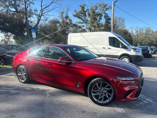 used 2022 Genesis G70 car, priced at $23,884