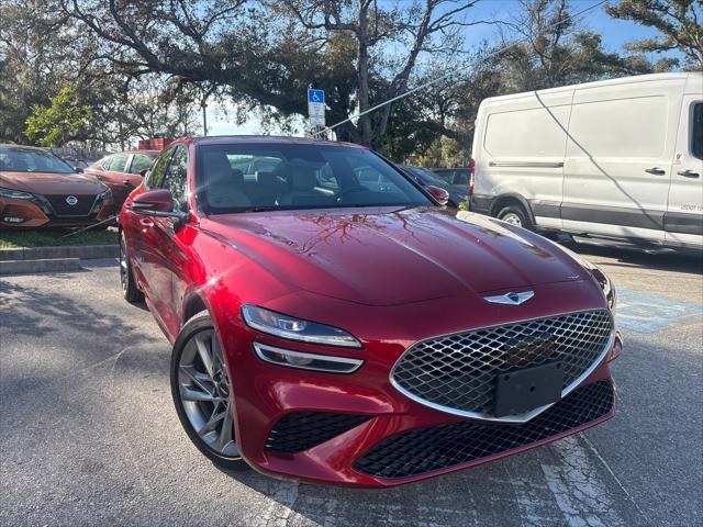 used 2022 Genesis G70 car, priced at $23,884