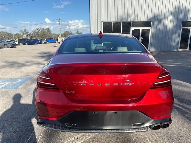 used 2022 Genesis G70 car, priced at $23,884