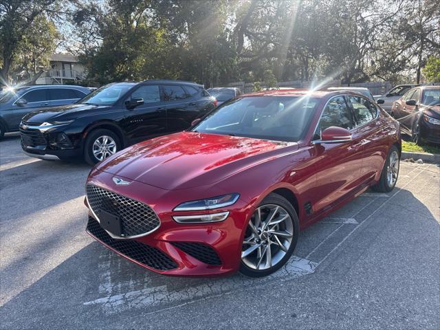 used 2022 Genesis G70 car, priced at $23,884