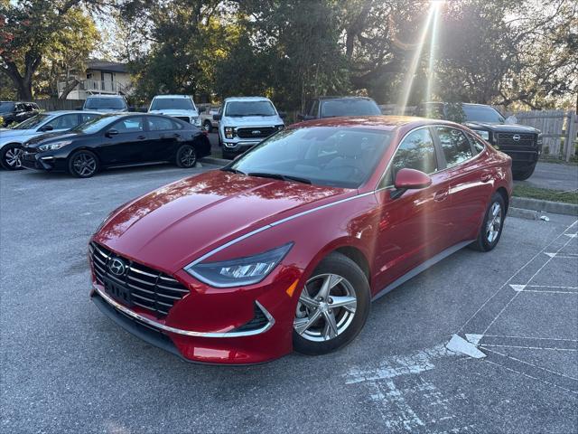 used 2021 Hyundai Sonata car, priced at $14,484