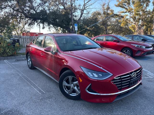 used 2021 Hyundai Sonata car, priced at $14,484