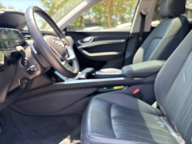 used 2021 Audi e-tron car, priced at $23,900