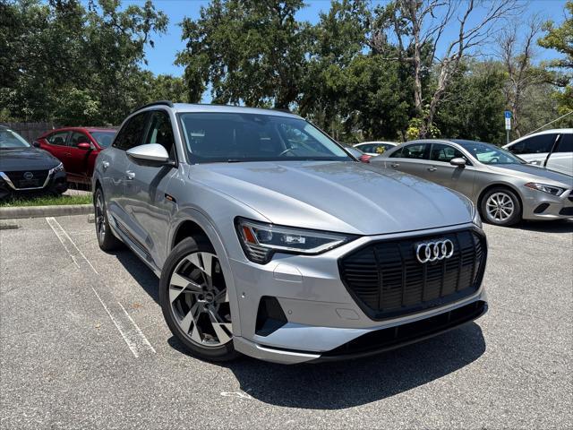 used 2021 Audi e-tron car, priced at $23,900