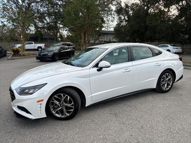 used 2021 Hyundai Sonata car, priced at $15,894