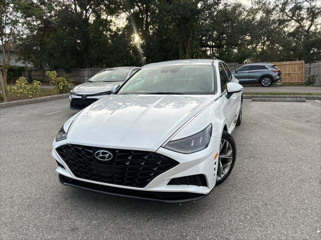 used 2021 Hyundai Sonata car, priced at $15,894