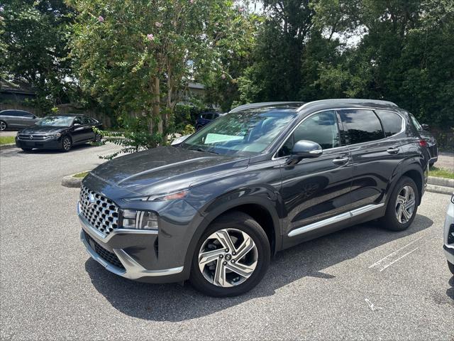 used 2021 Hyundai Santa Fe car, priced at $21,699