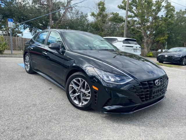 used 2021 Hyundai Sonata car, priced at $18,994