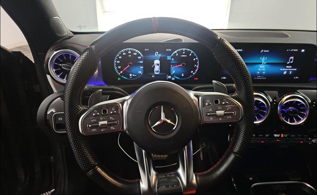 used 2022 Mercedes-Benz AMG CLA 35 car, priced at $29,994