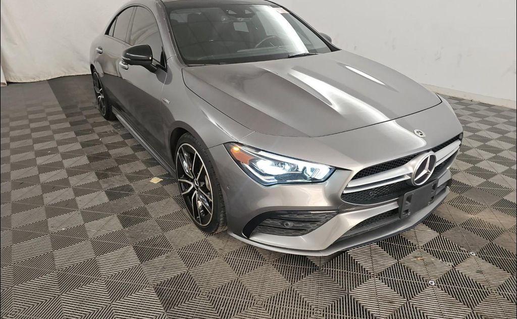 used 2022 Mercedes-Benz AMG CLA 35 car, priced at $29,994