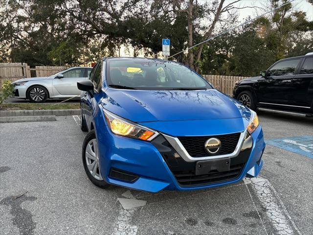 used 2021 Nissan Versa car, priced at $11,994