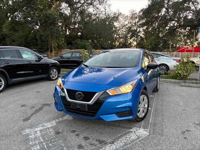 used 2021 Nissan Versa car, priced at $11,994