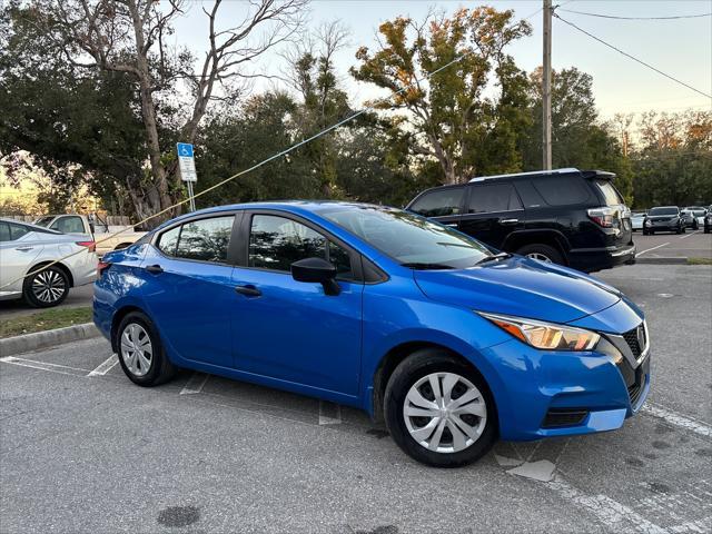 used 2021 Nissan Versa car, priced at $11,994