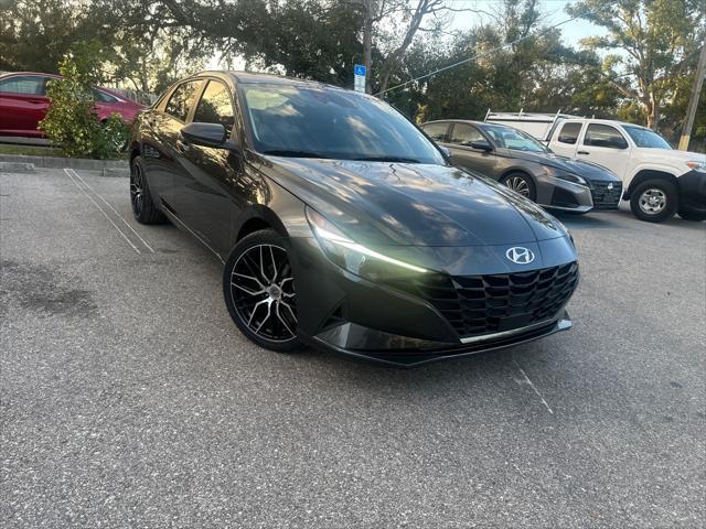 used 2021 Hyundai Elantra car, priced at $13,774