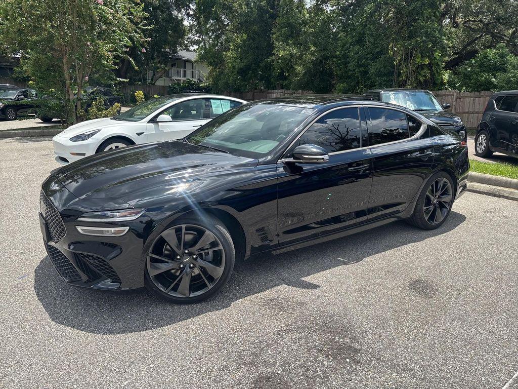 used 2023 Genesis G70 car, priced at $25,484