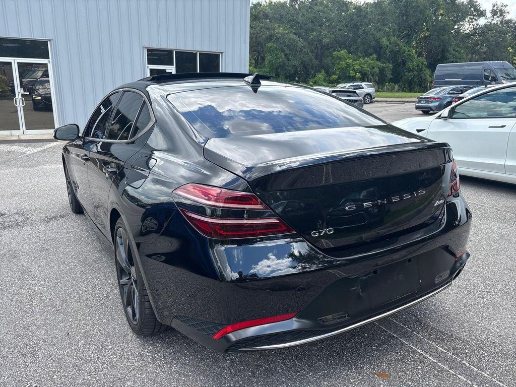used 2023 Genesis G70 car, priced at $25,484