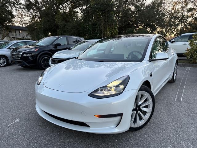 used 2021 Tesla Model 3 car, priced at $23,900