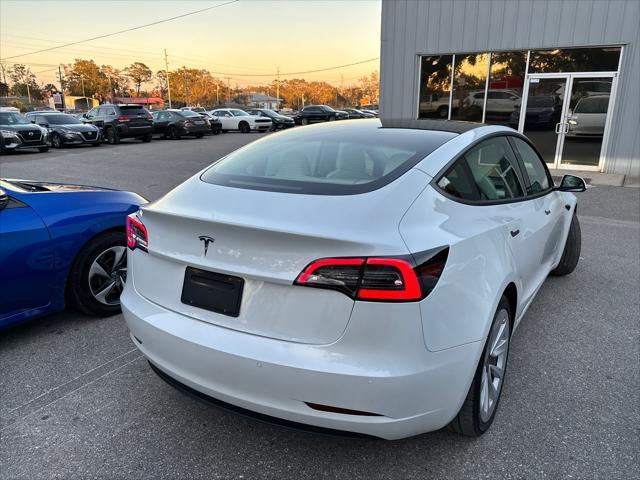 used 2021 Tesla Model 3 car, priced at $23,900