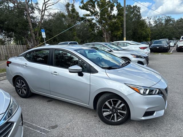 used 2021 Nissan Versa car, priced at $12,994