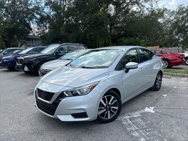 used 2021 Nissan Versa car, priced at $12,994