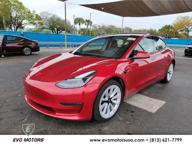 used 2022 Tesla Model 3 car, priced at $21,994