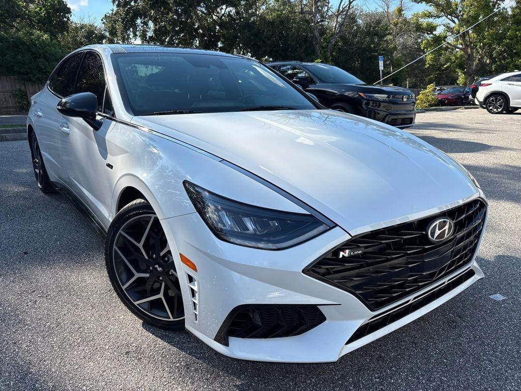used 2022 Hyundai Sonata car, priced at $21,484