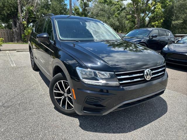 used 2021 Volkswagen Tiguan car, priced at $14,484