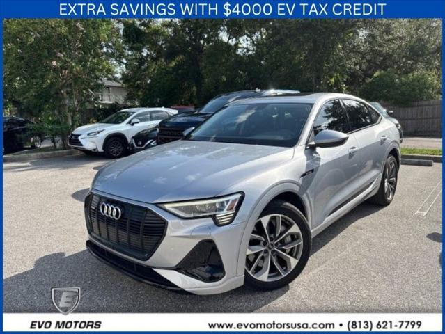 used 2021 Audi e-tron Sportback car, priced at $23,900